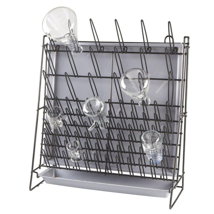 Heathrow Scientific 23243A Wire Drying Rack, Black/White