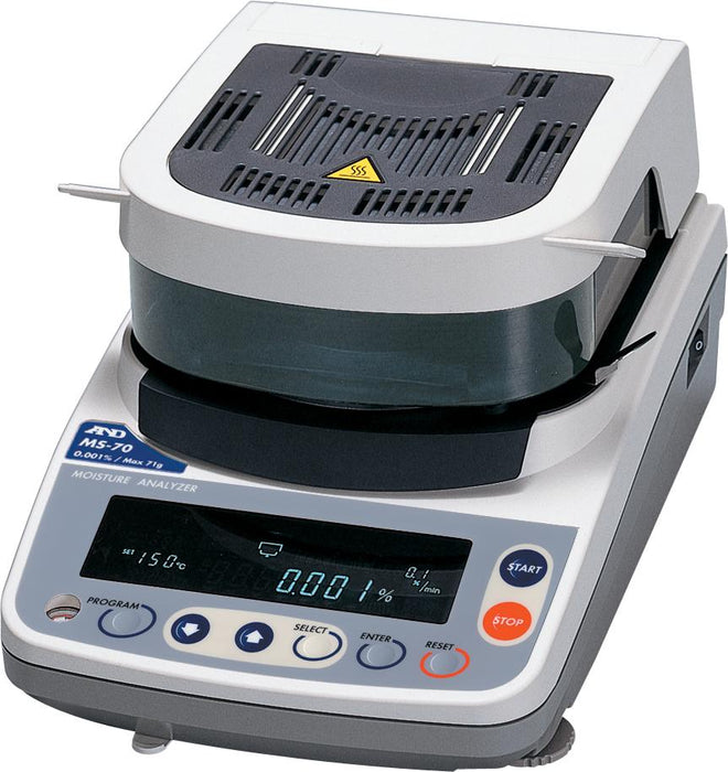 A&D Moisture Analyzer MS-70 (Special Bundle Pack 2)