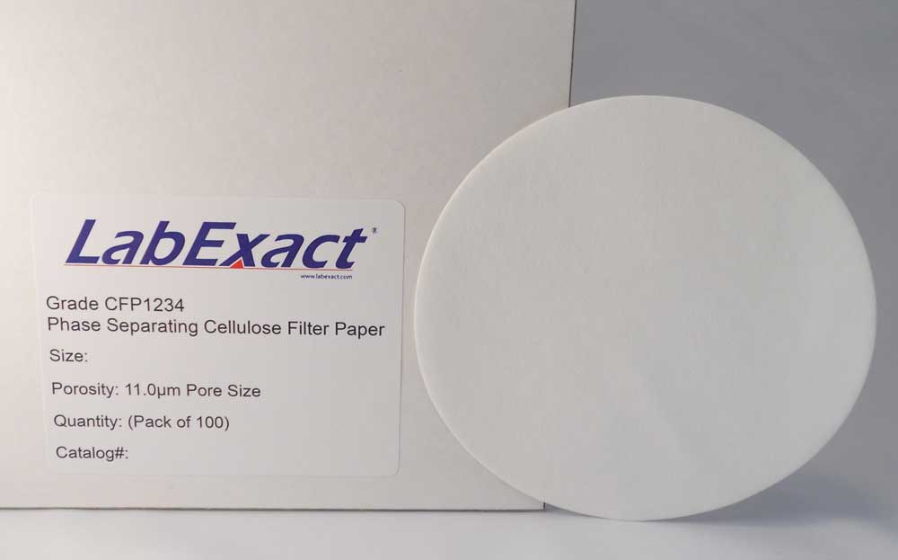 IW Tremont CFP1234-0700 Phase separating cellulose filter paper, fast flow, 7.0cm dia, 100/pk