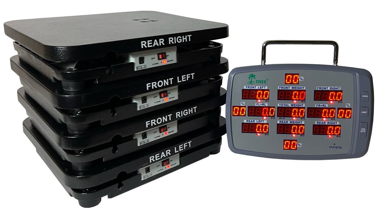 TREE MRC6500 BLUETOOTH GO KART SCALE SYSTEM, 6500lb x 1lb