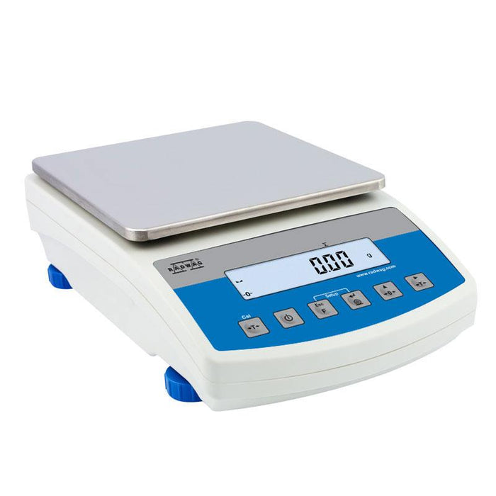 Radwag WLC 2/A2/C/2 with 4IN/4OUT Module Precision Balance, 2000 g Capacity, 0.01 g Readability